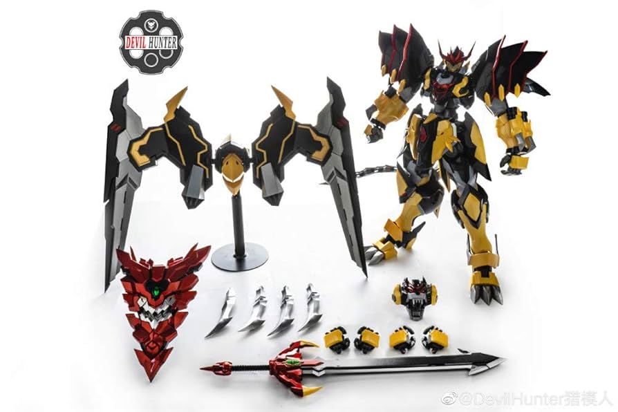 Devil Hunter DH-05 邪虎皇 合金完成品 可動フィギュアーツ Amazon | Devil Hunter社（MetalMyth）1/100 DH-05 KING TIGER